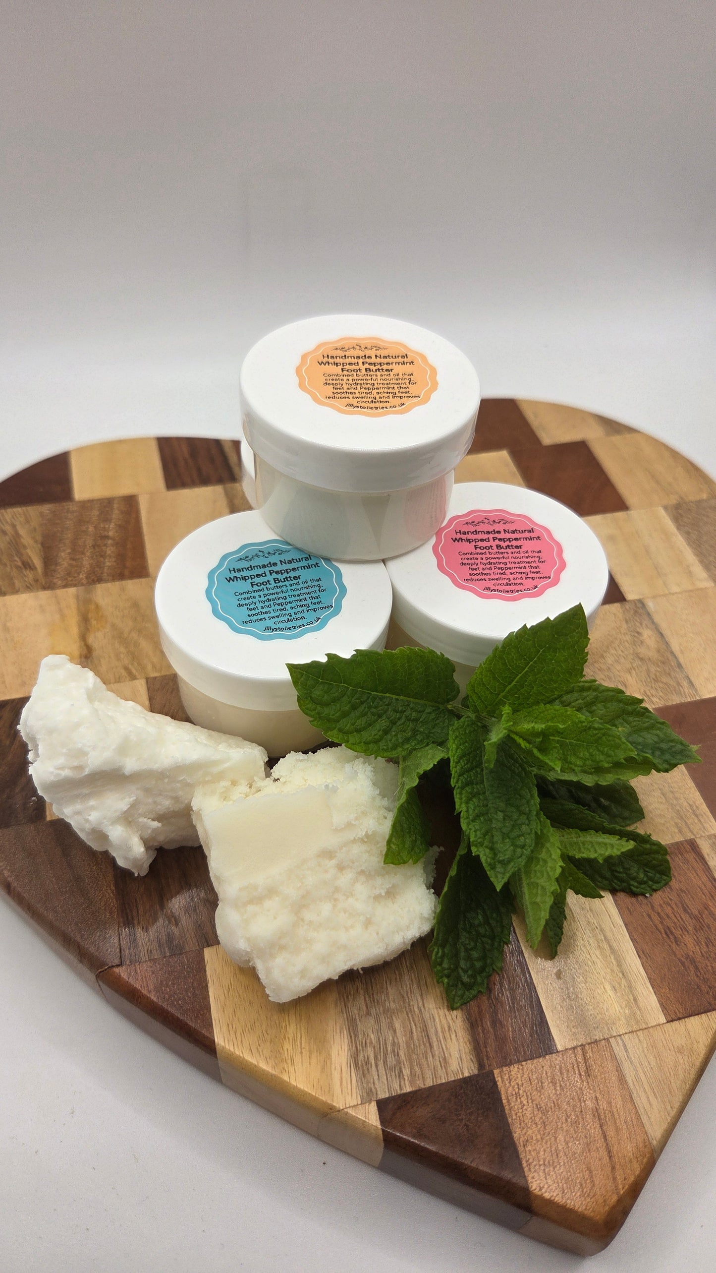 Whipped Peppermint Foot Butter Vegan
